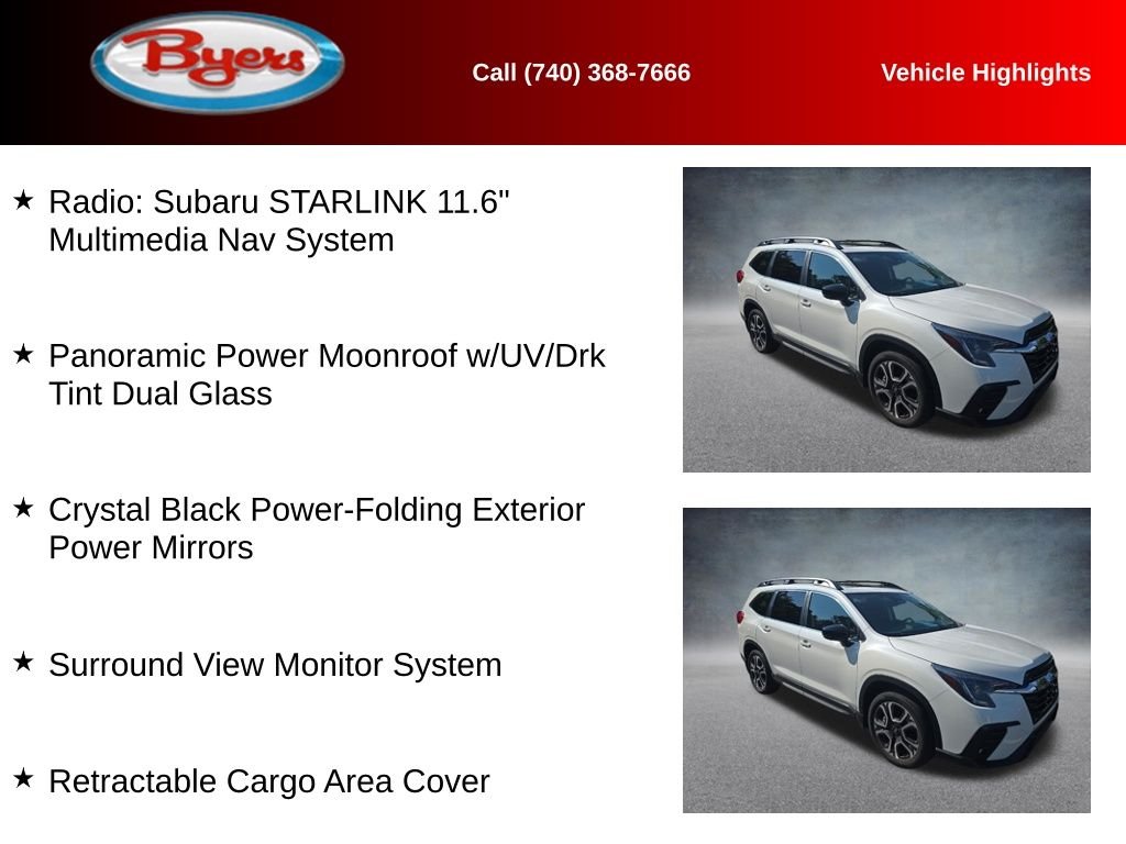 Used 2024 Crystal White Pearl Subaru Limited image 13