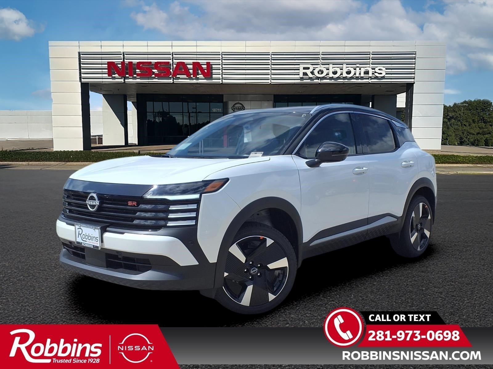 2026 Nissan Kicks SR White at Robbins Nissan