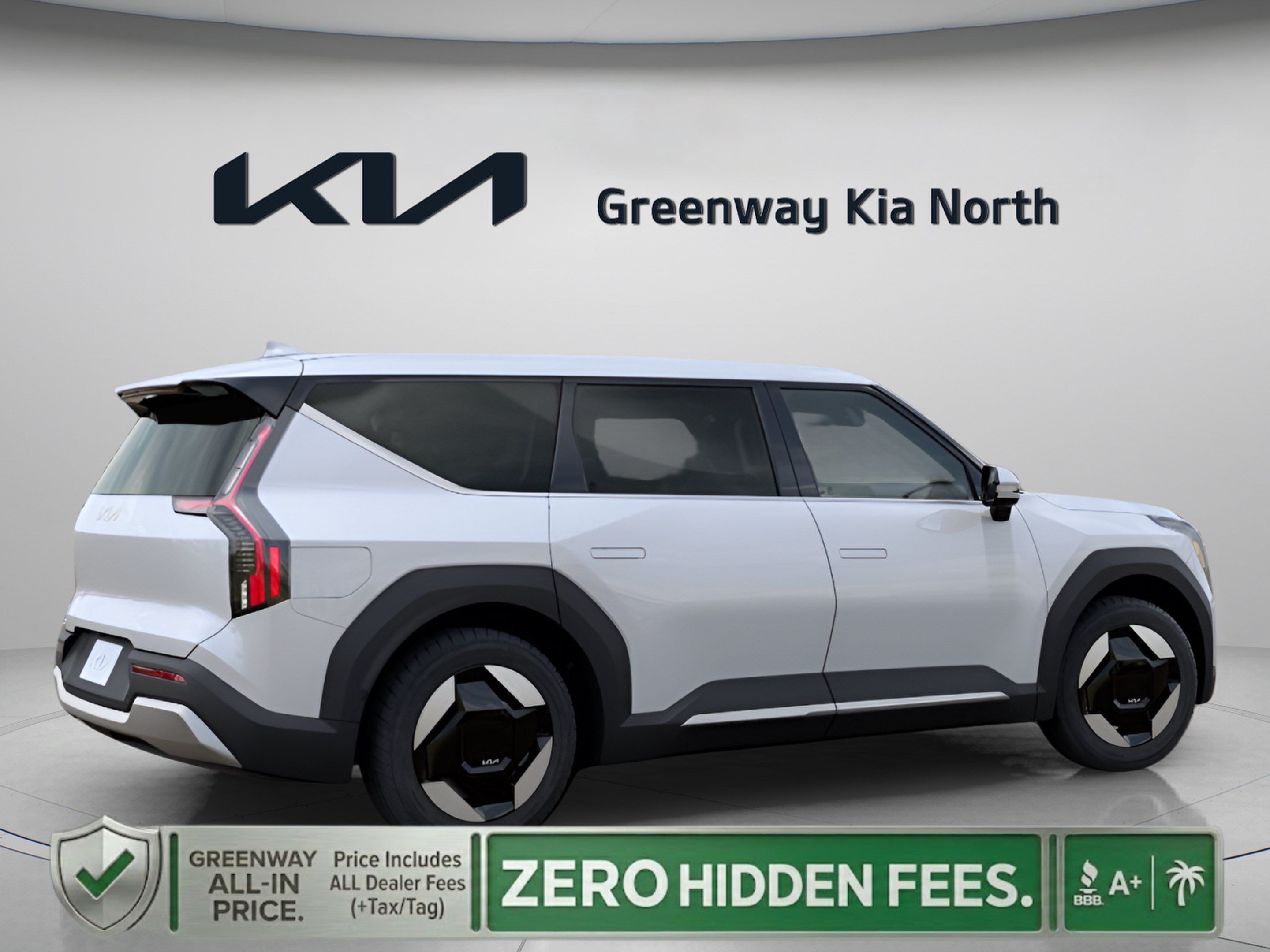 New 2026 Glacial White Pearl Kia Light Long Range RWD image 8