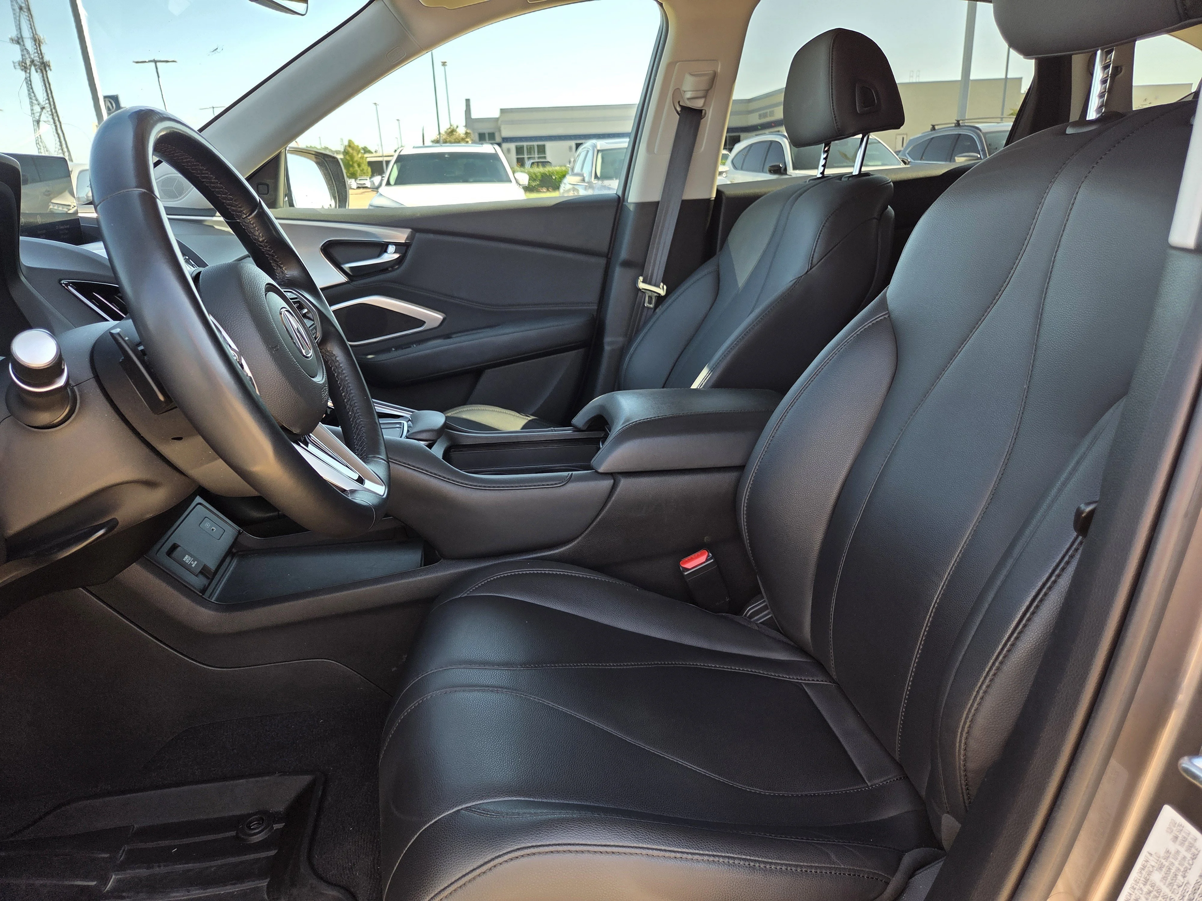 Used 2023 Liquid Carbon Metallic Acura RDX image 39