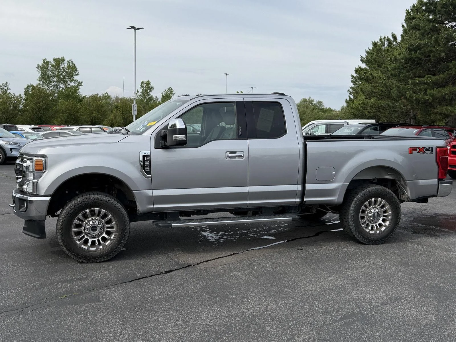 Used 2020 Iconic Silver Ford XLT image 6