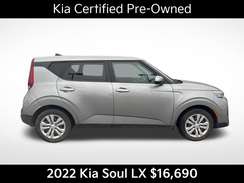 Certified 2022 Kia Soul LX with VIN KNDJ23AU2N7821455 for sale in Elizabethtown, KY