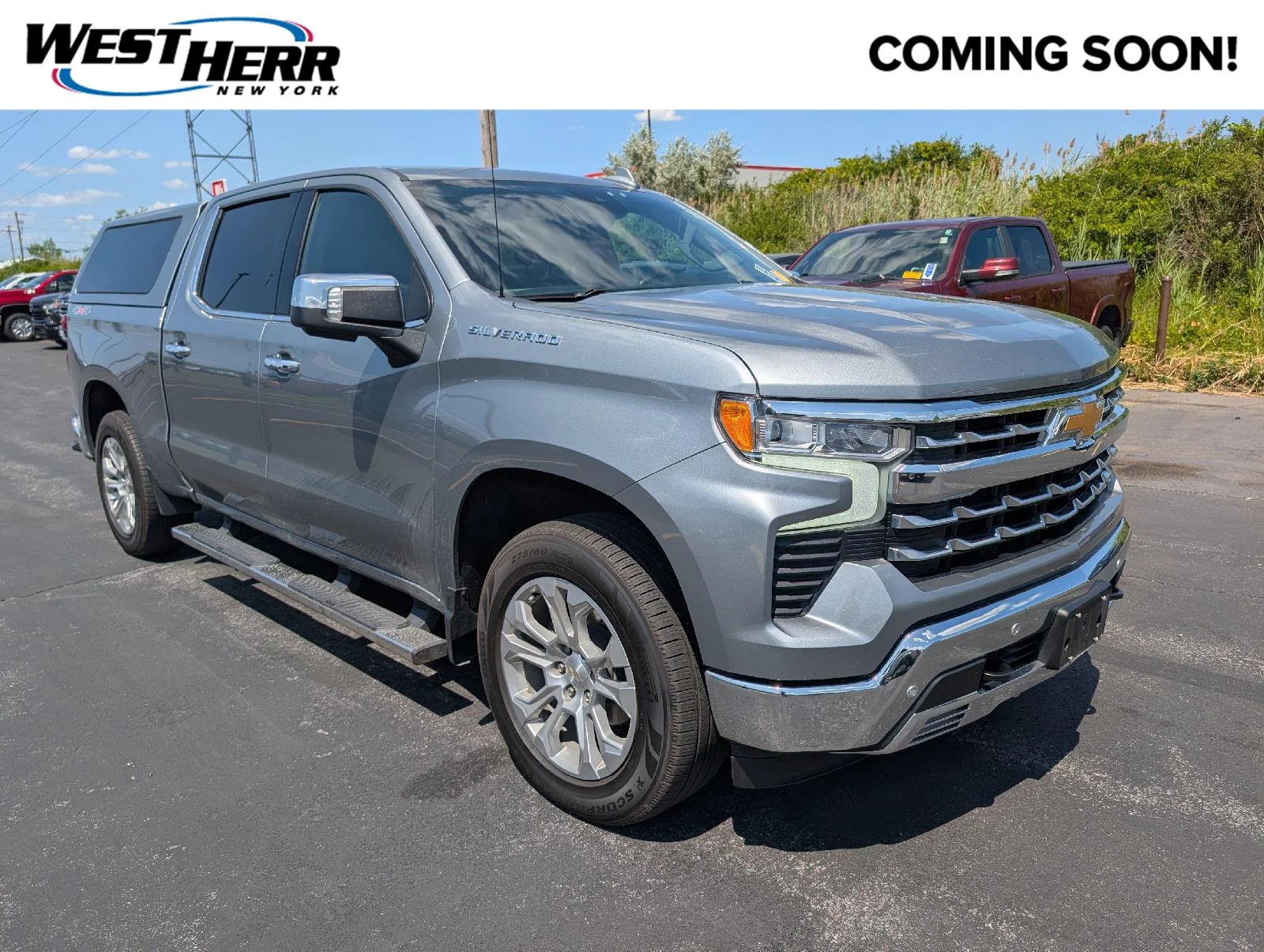 Used 2023 Sterling Gray Metallic Chevrolet LTZ image 1