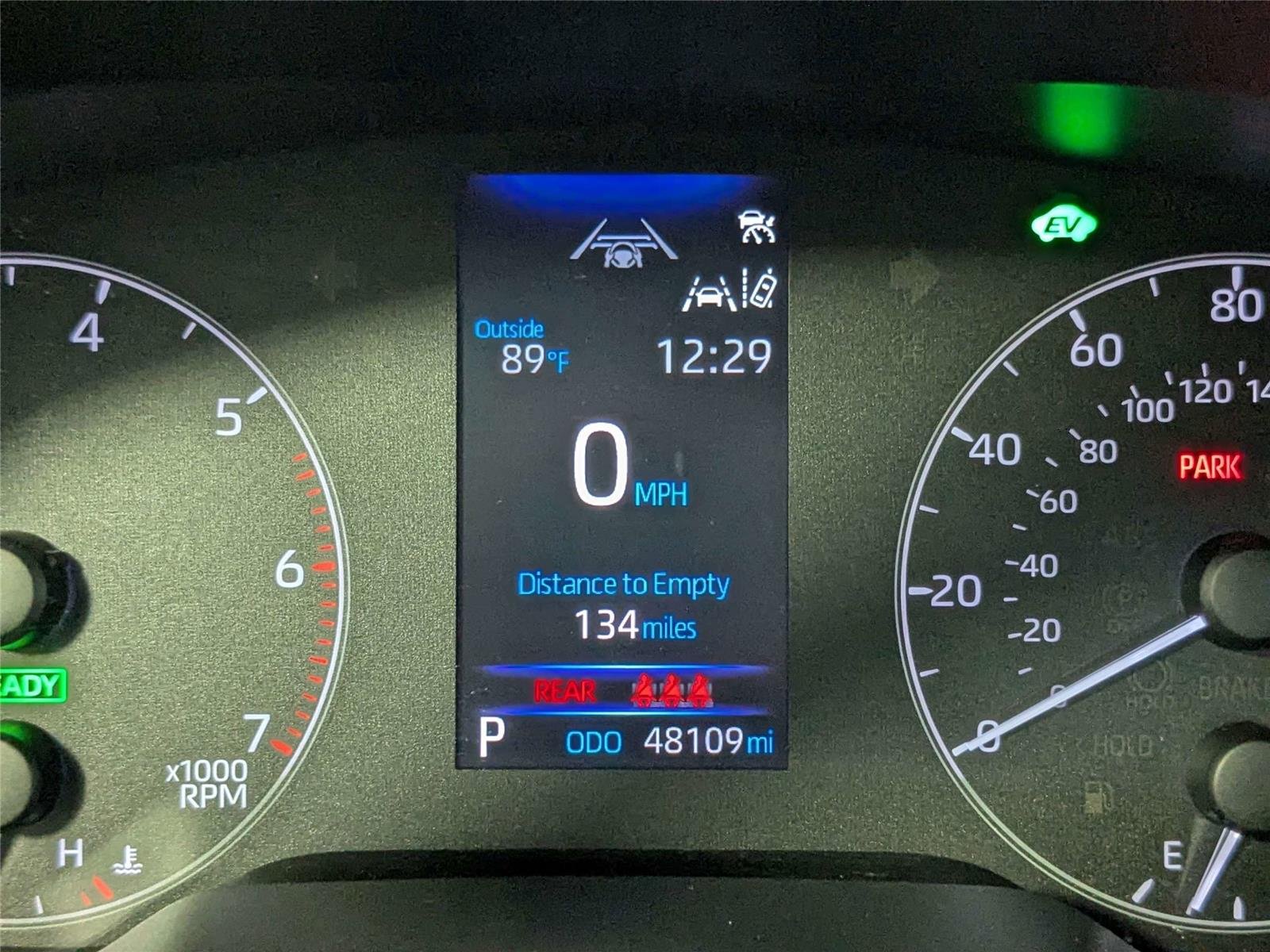 Certified Used 2024 Midnight Black Metallic Toyota Hybrid LE image 19