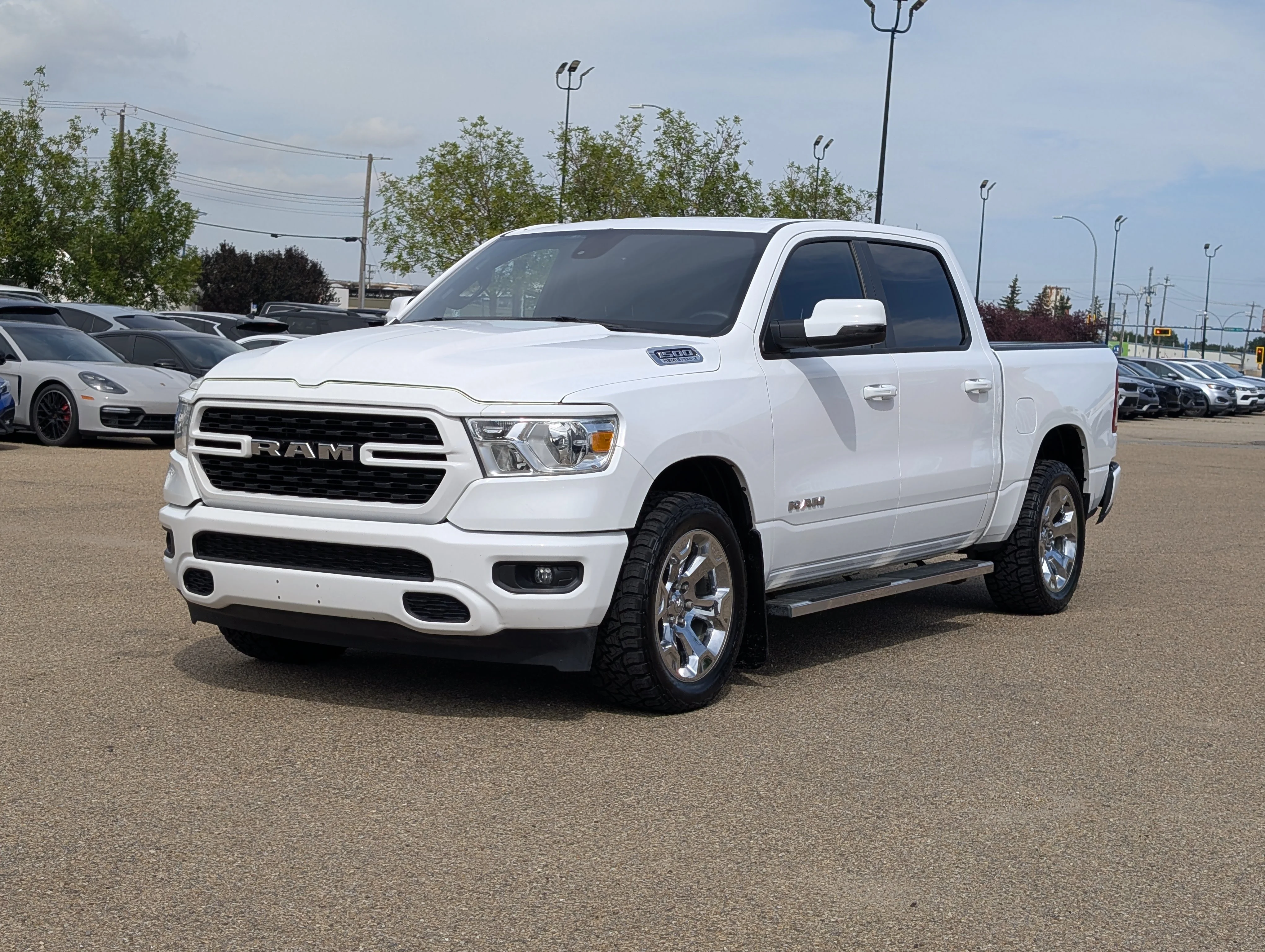 Used 2024 Bright White Ram Big Horn image 2
