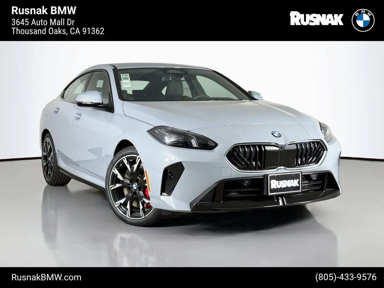 New 2026 Brooklyn Grey Metallic BMW 228 Gran Coupe image 1