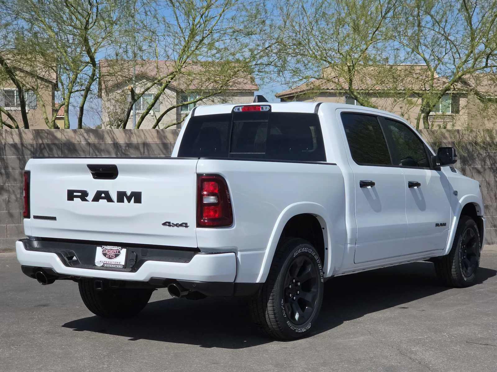 New 2026 Bright White Clear-Coat Exterior Paint RAM Big Horn image 8