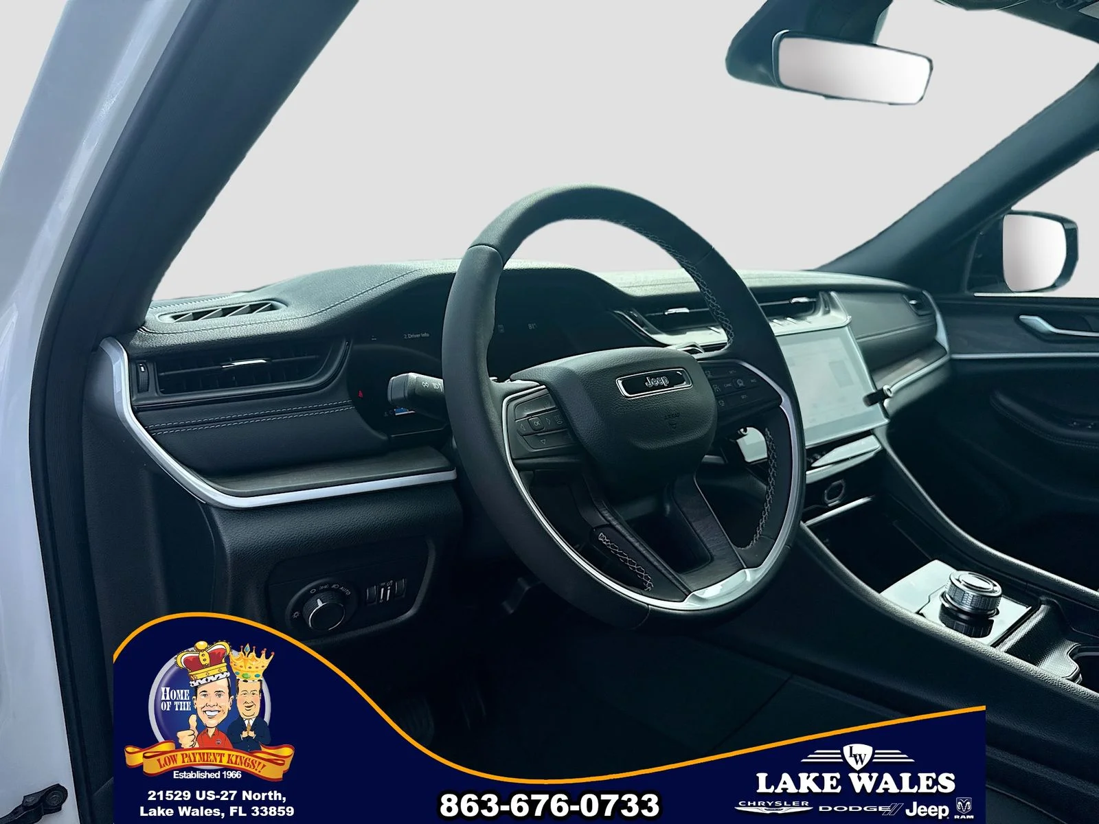 New 2026 Bright White Clearcoat Jeep Laredo image 8