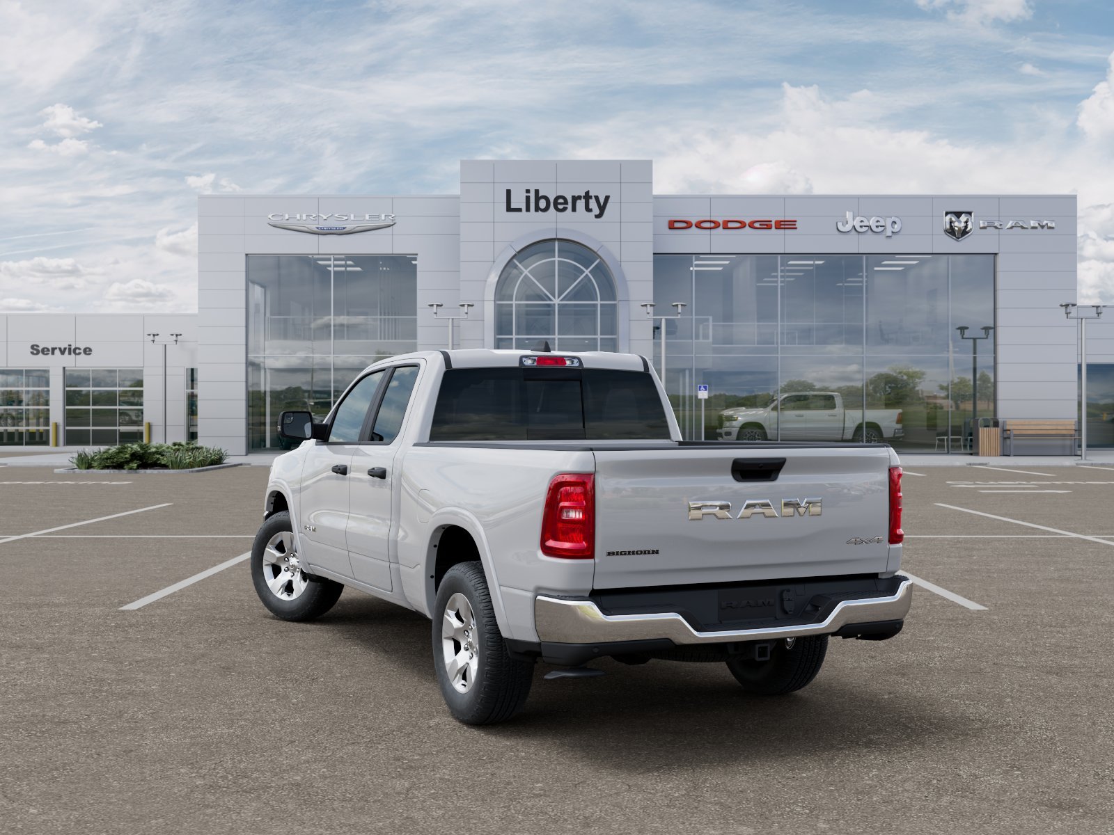 New 2026 Bright White Clearcoat RAM Big Horn/Lone Star image 36