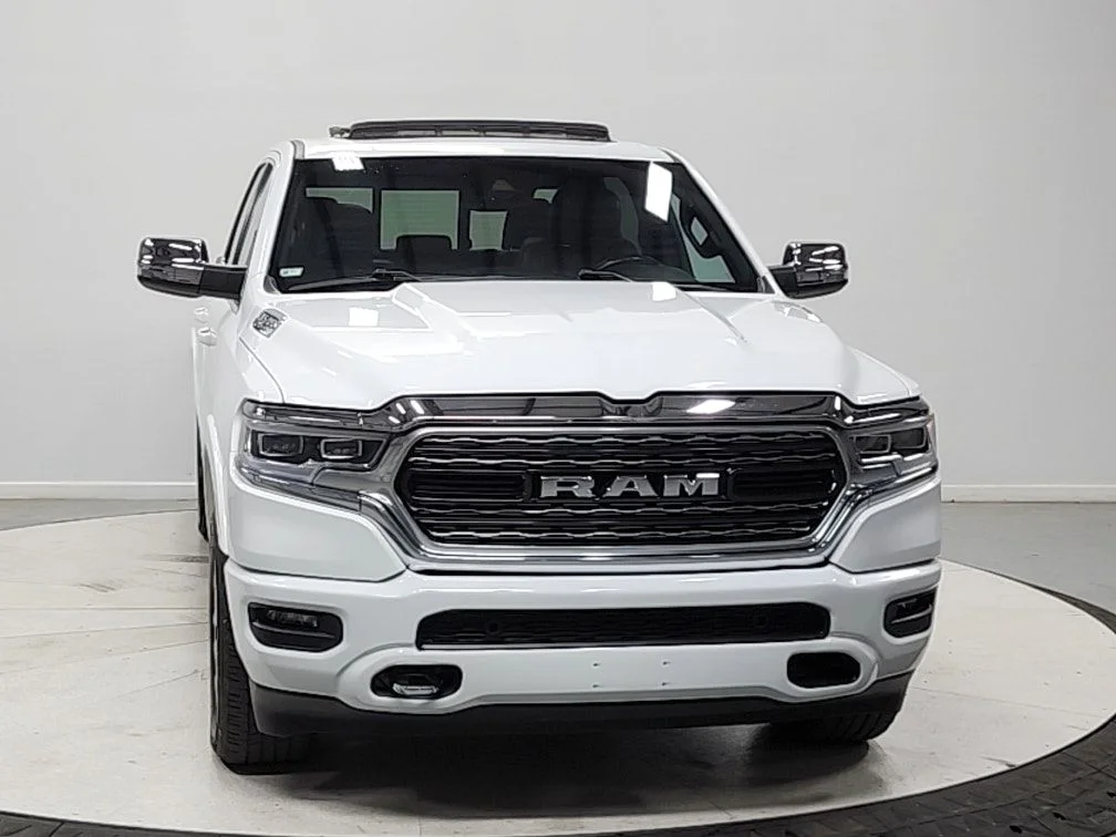 Used 2023 Bright White Clearcoat Ram Limited image 2