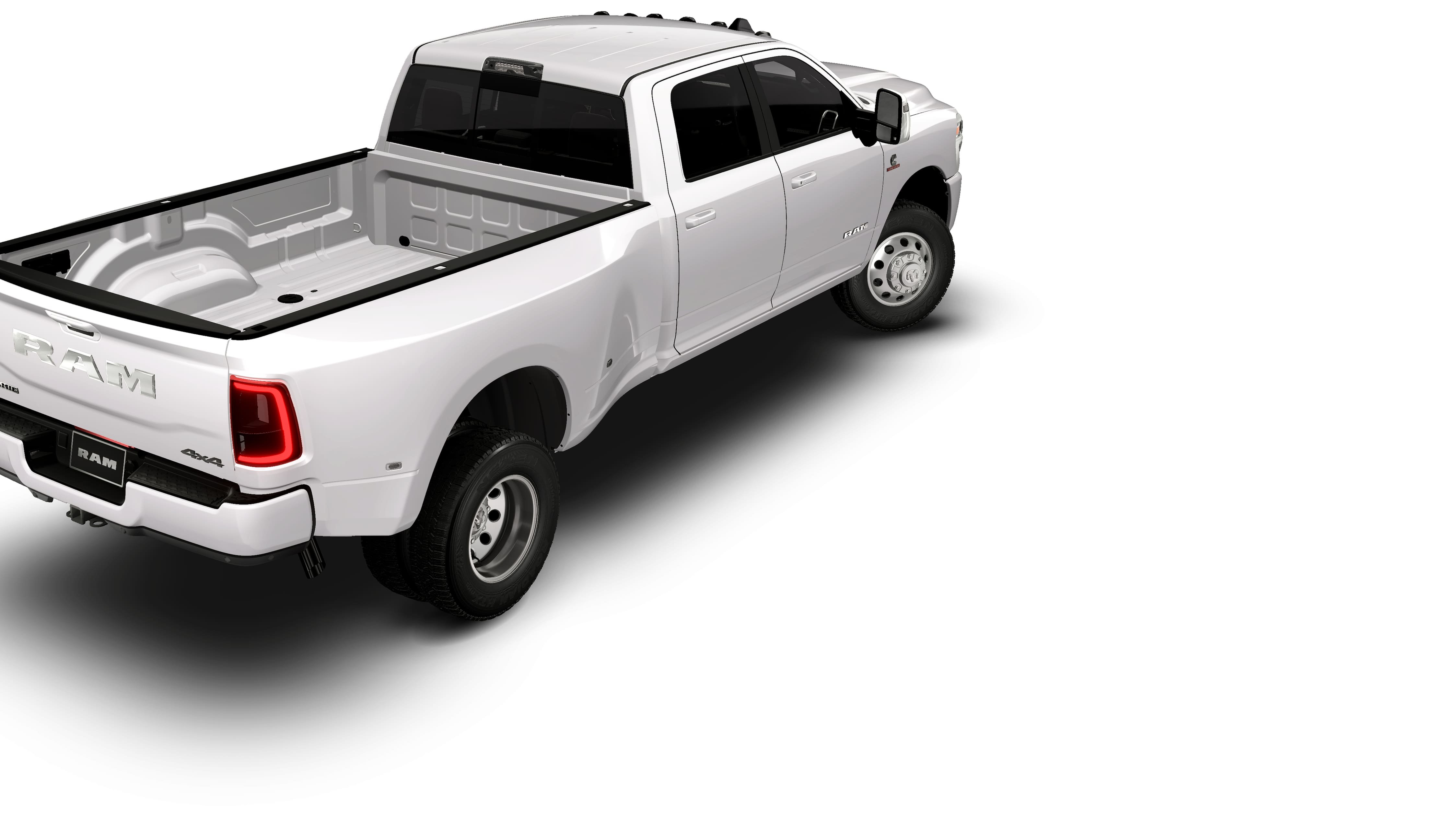 New 2026 Bright White Clear-Coat Exterior Paint RAM Laramie image 14