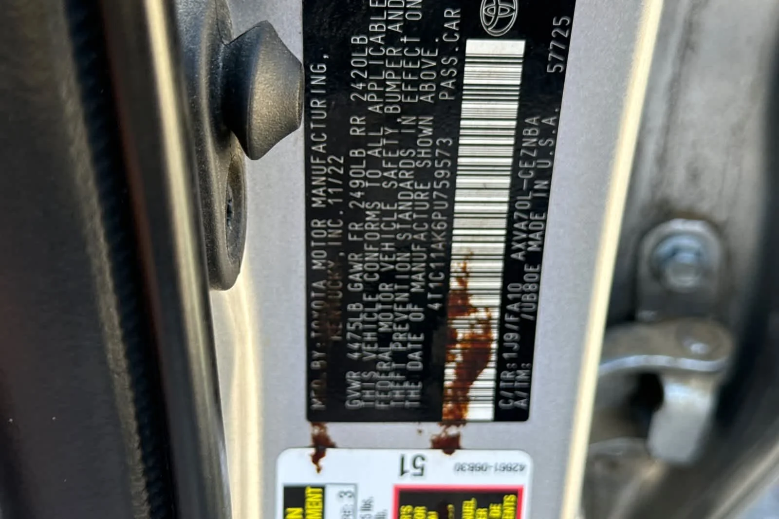 Certified Used 2023 Celestial Silver Metallic Toyota LE image 26