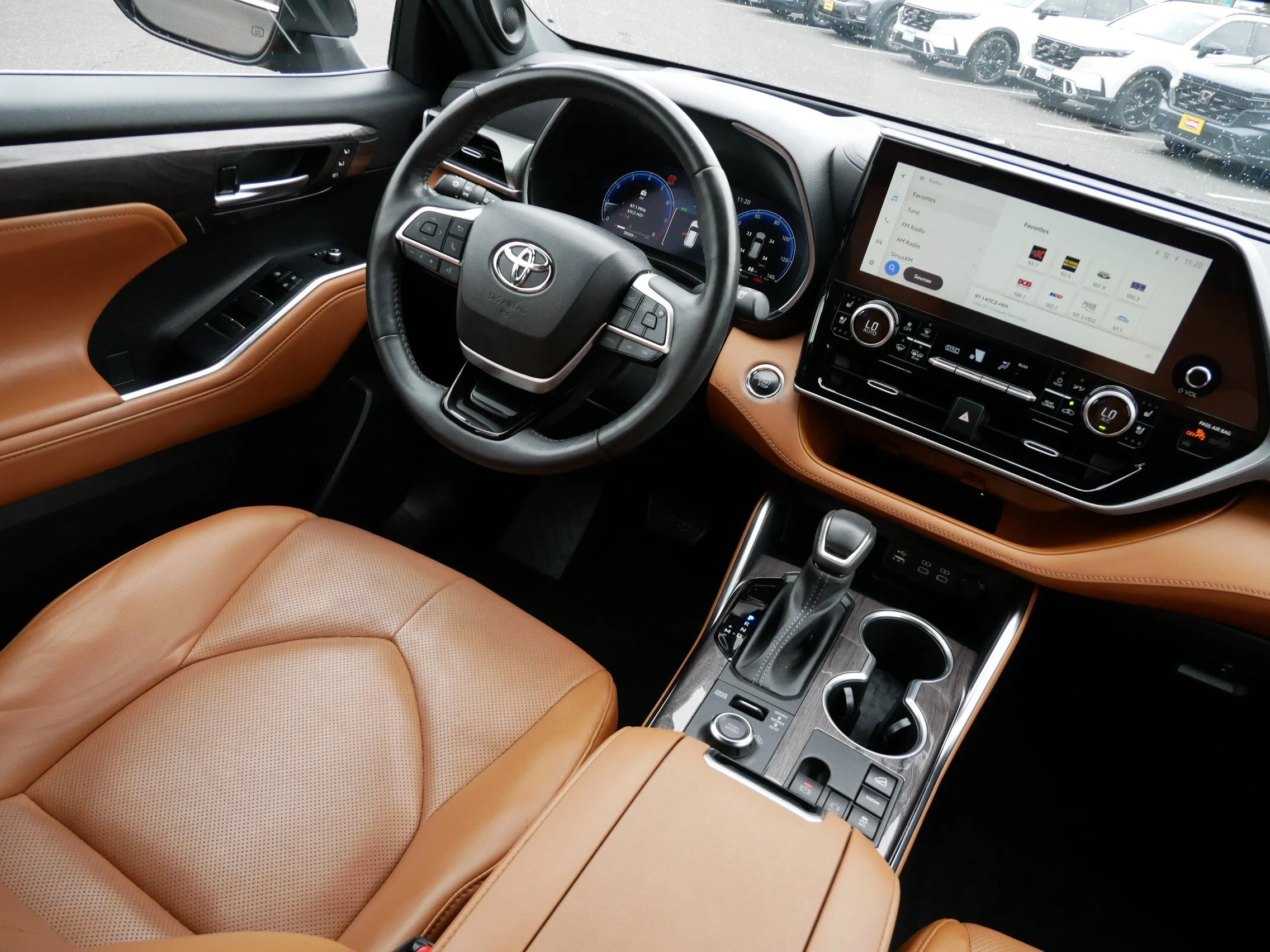 Used 2023 Midnight Black Metallic Toyota Platinum image 9
