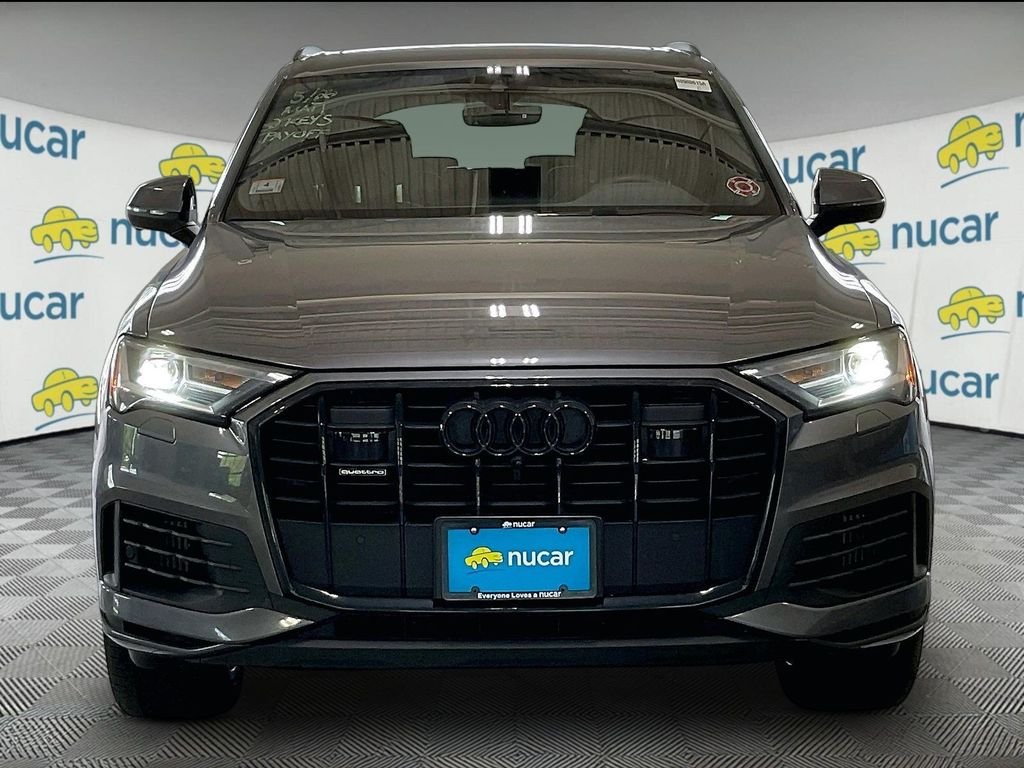 Used 2021 Gray Audi 55 Premium Plus image 2