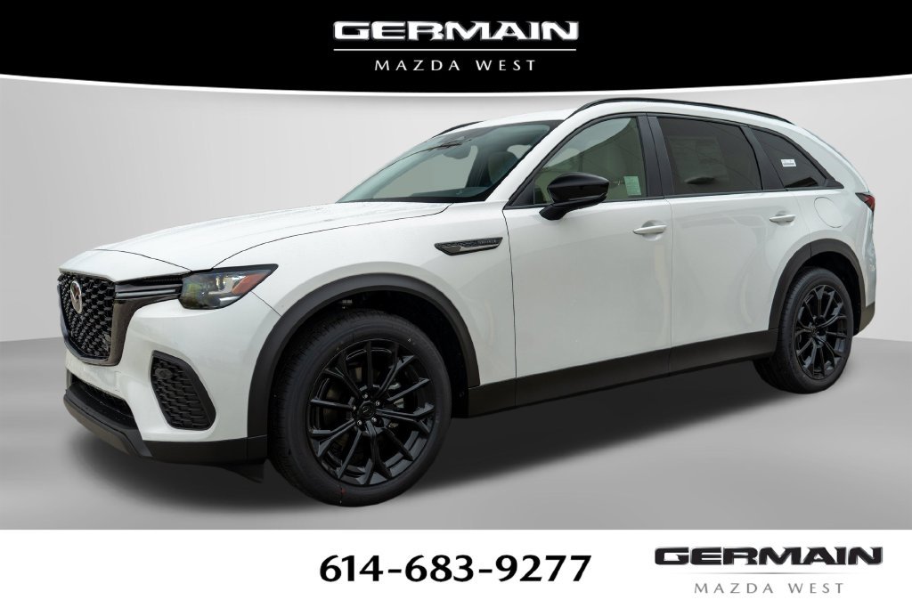 New 2026 Rhodium White Premium Mazda 3.3 Turbo Preferred AWD image 1