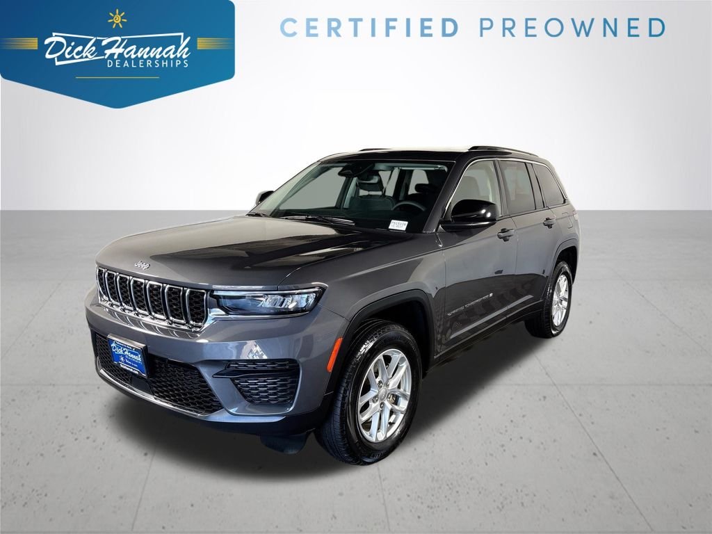 Used 2023 Gray Jeep Laredo X image 1