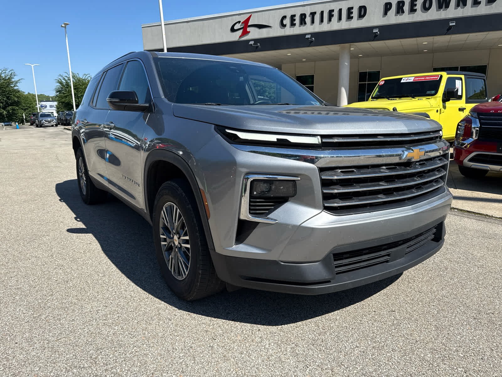 Used 2025 Sterling Gray Metallic Chevrolet LT image 1