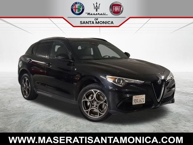 Certified Used 2022 Vulcano Black Metallic Alfa Romeo Ti Sport image 1