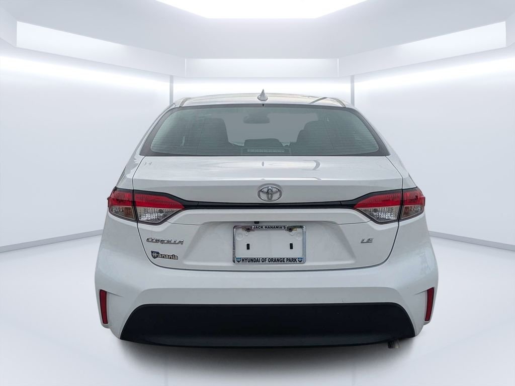 Used 2023 White Toyota LE image 4