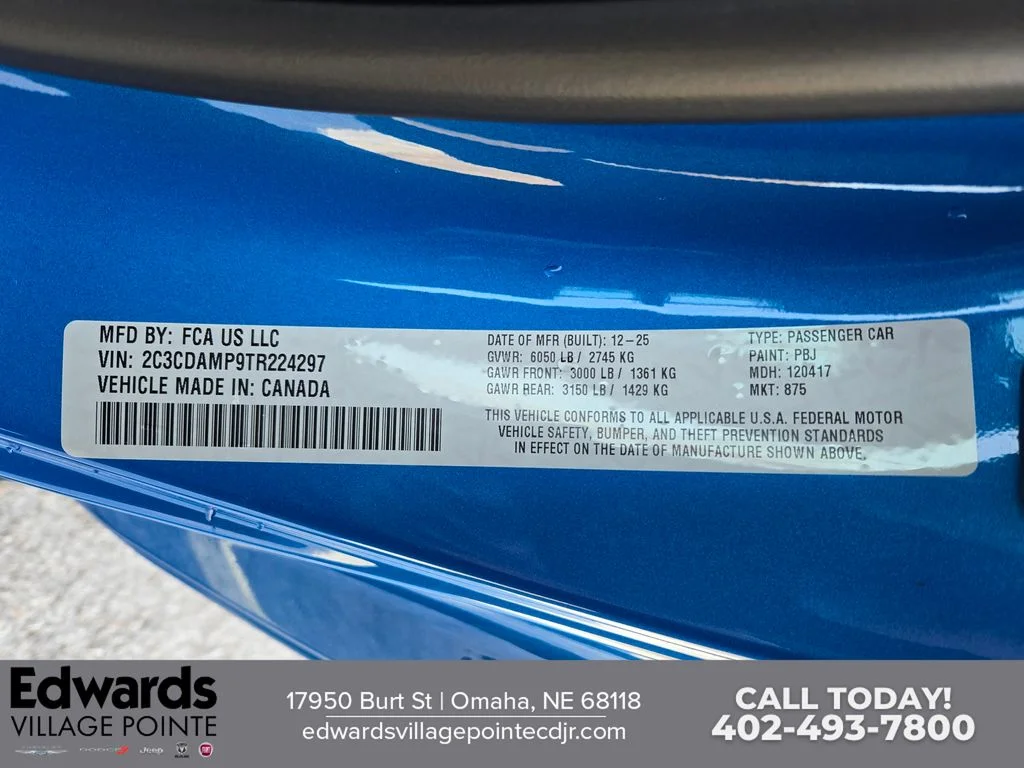 New 2026 Bludicrous Exterior Paint Dodge Scat Pack image 27