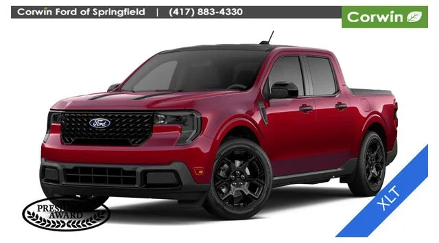 New 2026 Ruby Red Metallic Tinted Clearcoat Ford XLT image 1