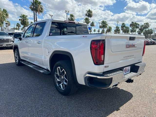 Used 2024 White Frost Tricoat GMC SLT image 5