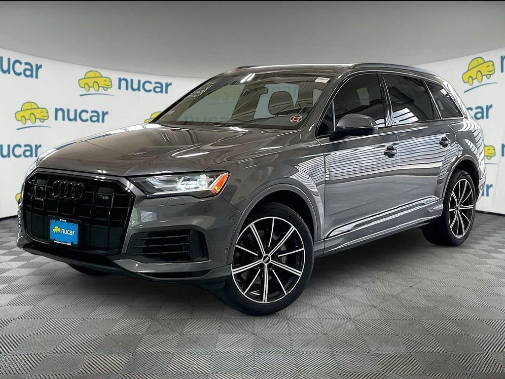 Used 2021 Gray Audi 55 Premium Plus image 3