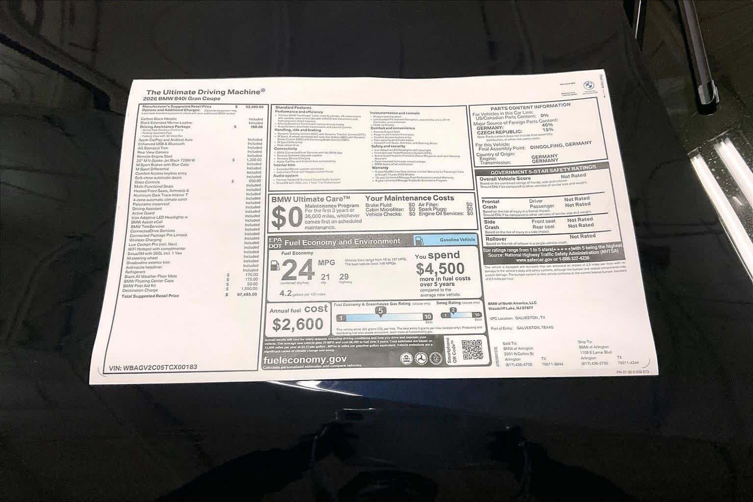 2026 BMW 8 Series 840i - Photo 19