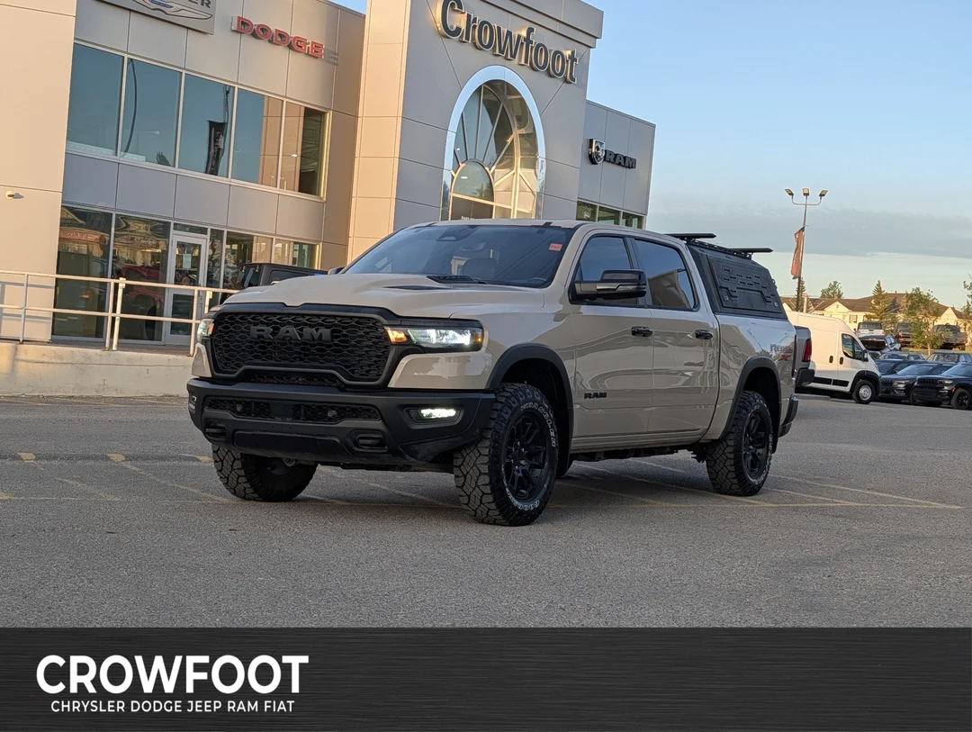 Certified Used 2025 mojave sand RAM Rebel X 10Th Anniversary - Premium Leather - Rebel Level II - Dual Pane Sunroof & More image 1