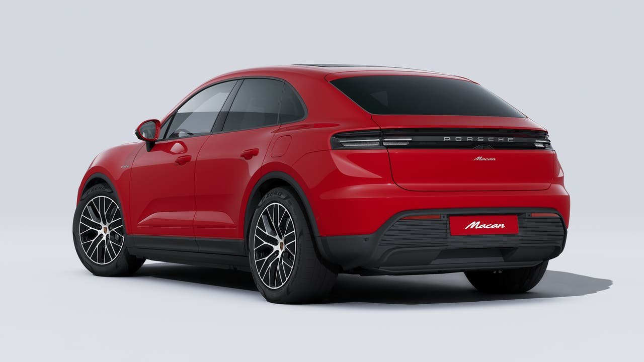 New 2026 Carmine Red Porsche Electric image 3