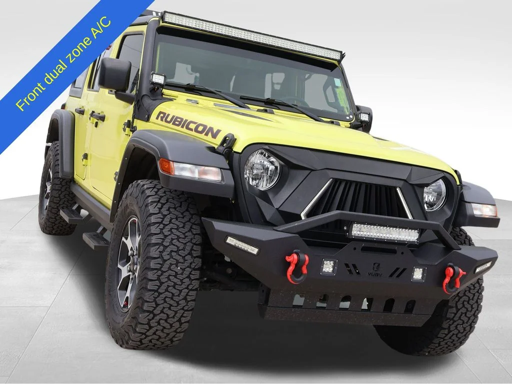 Used 2022 Yellow Jeep Unlimited Rubicon image 7