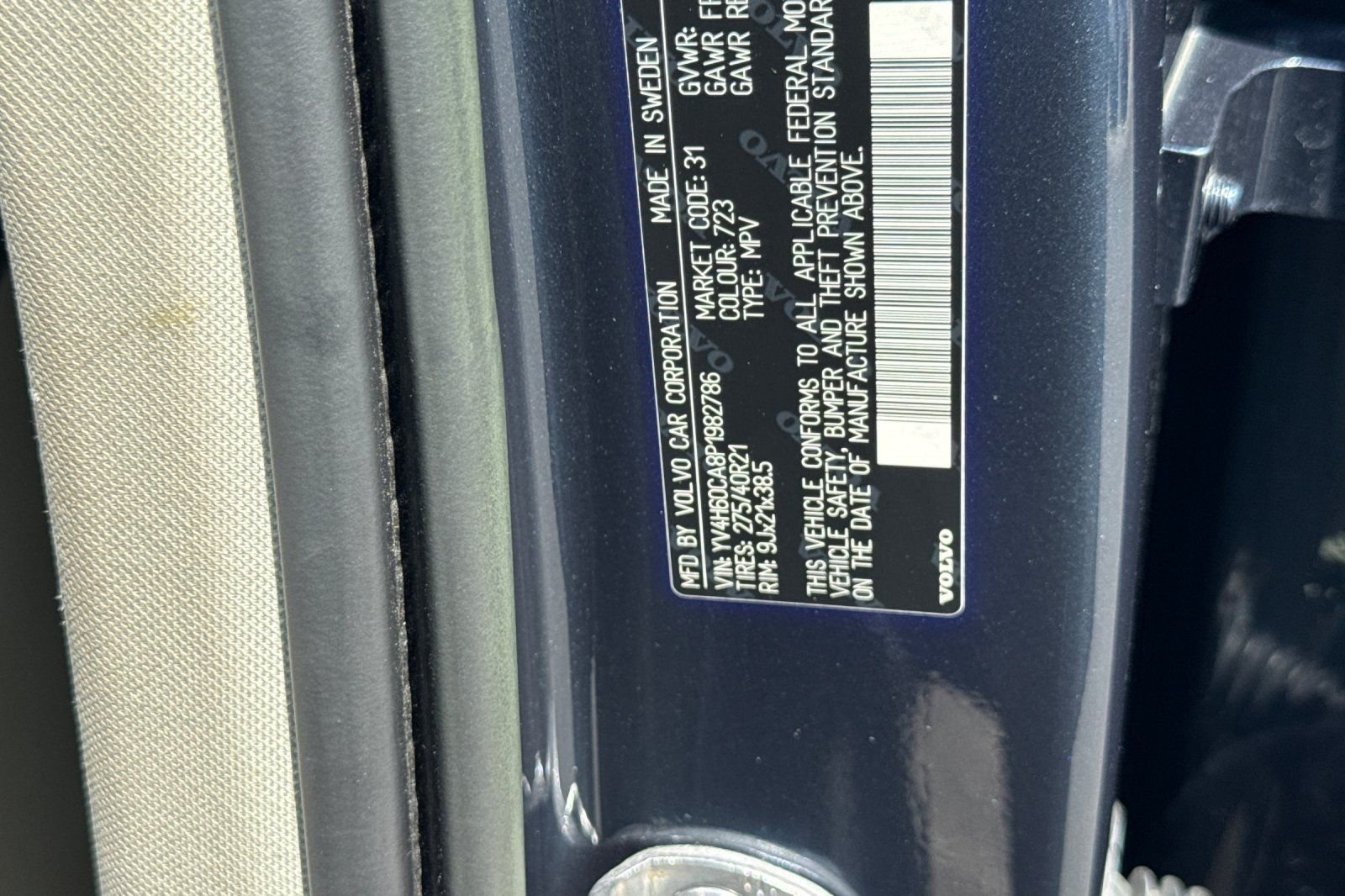 Used 2023 Blue Volvo Ultimate image 35