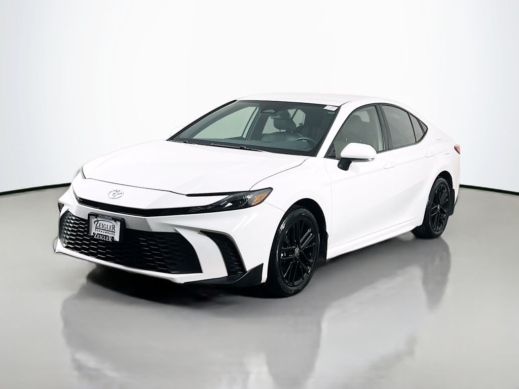 Used 2025 White Toyota SE image 3