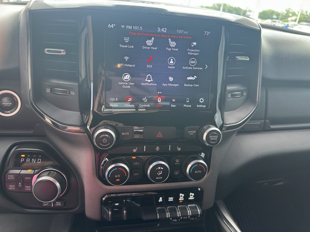 Used 2020 Diamond Black Crystal Pearl Ram Big Horn image 19