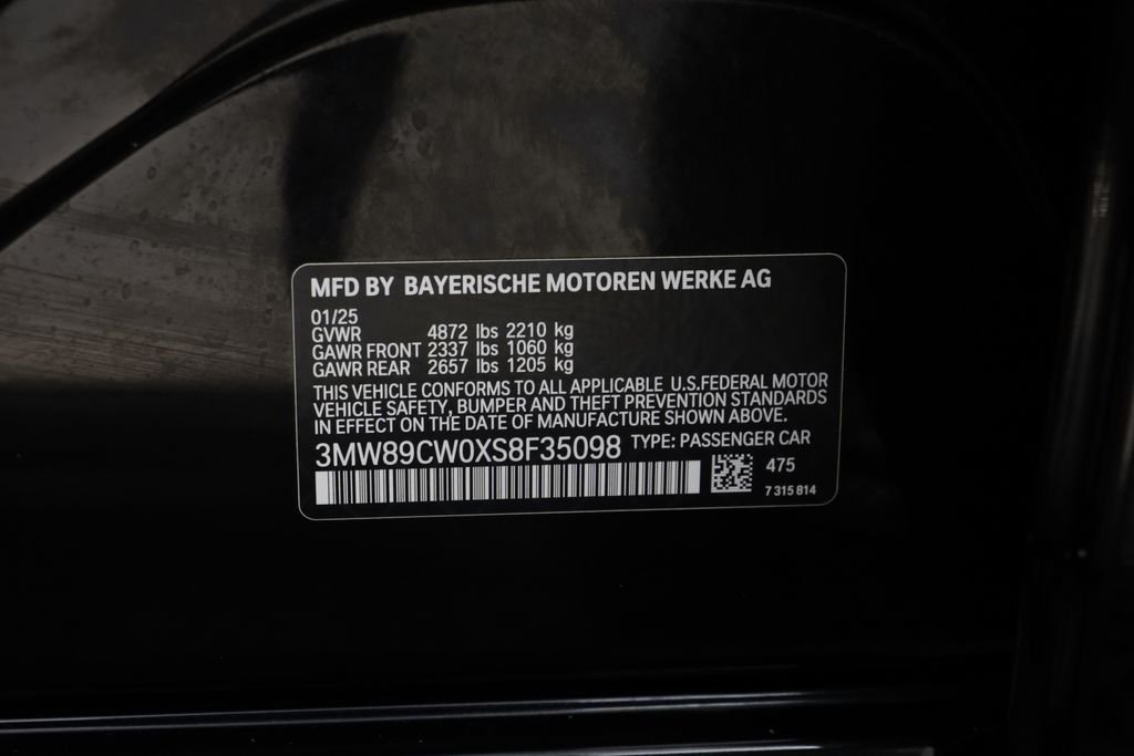 Certified Used 2025 Black Sapphire Metallic BMW 330i xDrive image 25