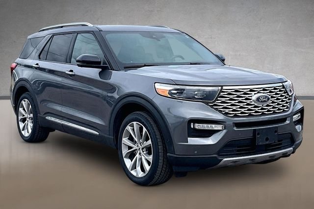 Used 2021 Gray Ford Platinum image 8