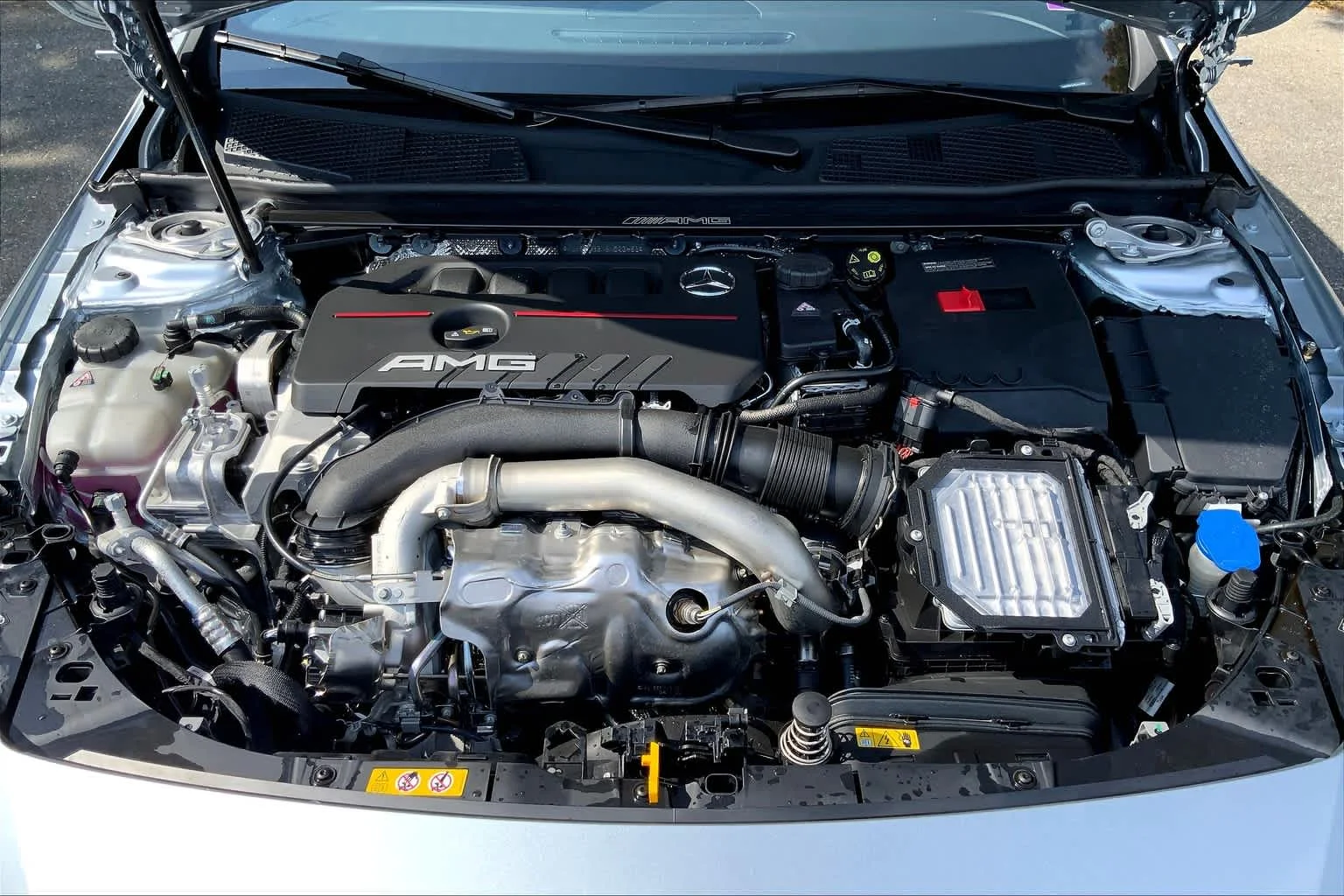 Certified Used 2025 Cirrus Silver Metallic Mercedes-Benz AMG® CLA 35 image 20