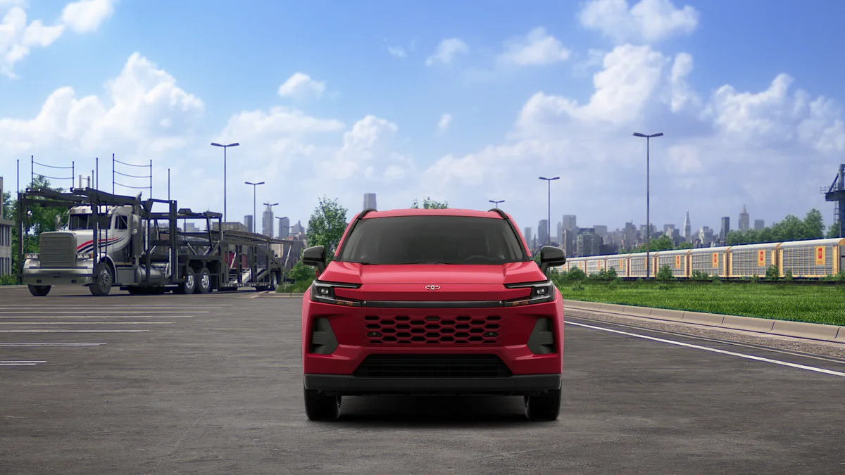New 2026 Ruby Flare Pearl Toyota XLE Premium image 17