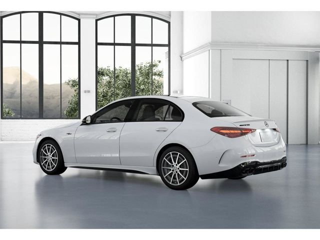 New 2026 Polar White Mercedes-Benz AMG® C 43 4MATIC® Sedan image 30
