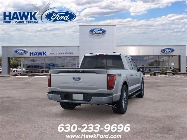 New 2026 Iconic Silver Metallic Ford XLT image 8