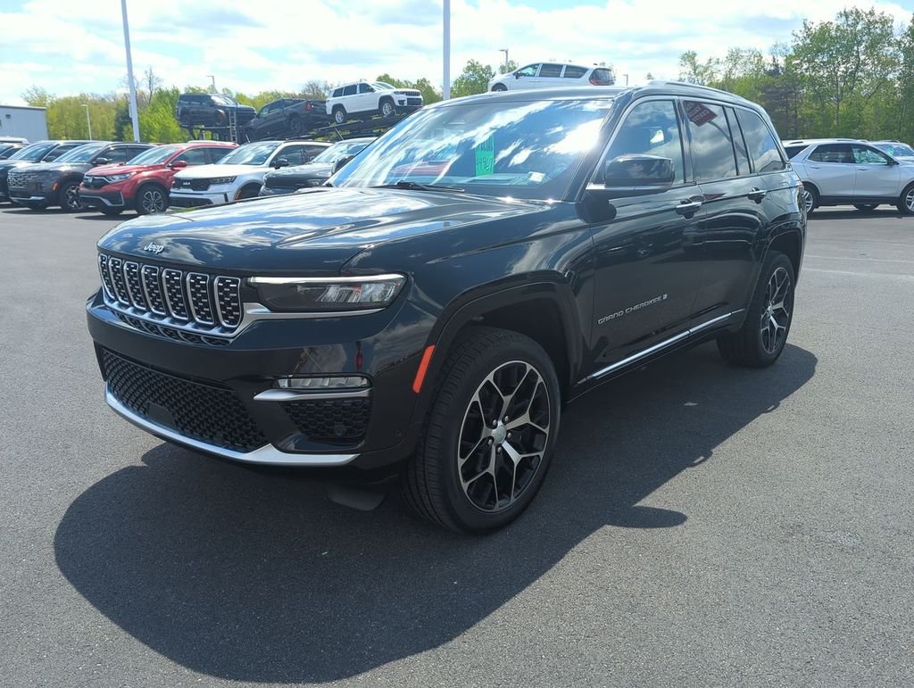 Used 2022 Black Jeep Summit Reserve image 4
