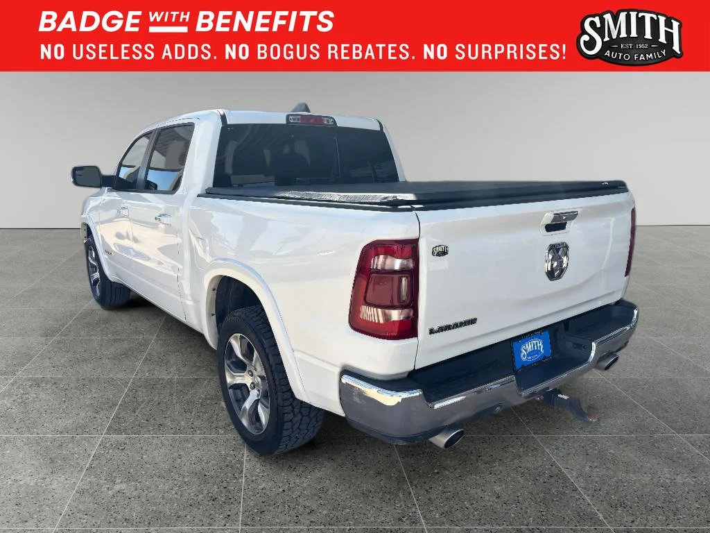 Used 2022 Ivory White Ram Laramie image 8