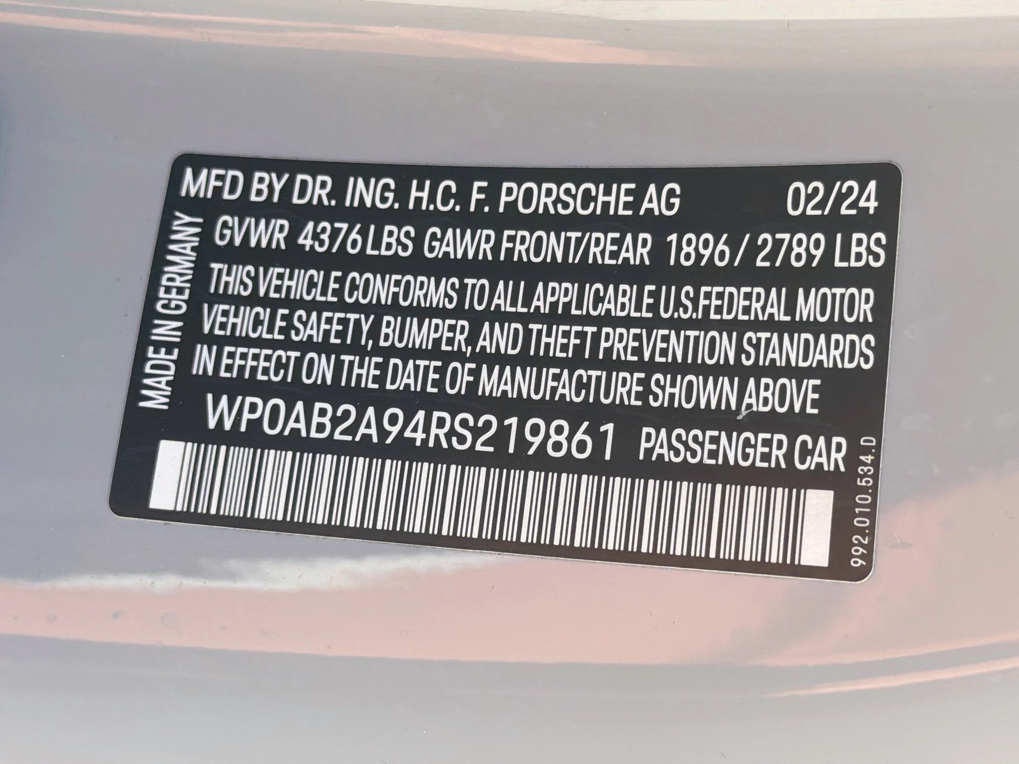 Used 2024 Chalk Porsche Carrera S image 42