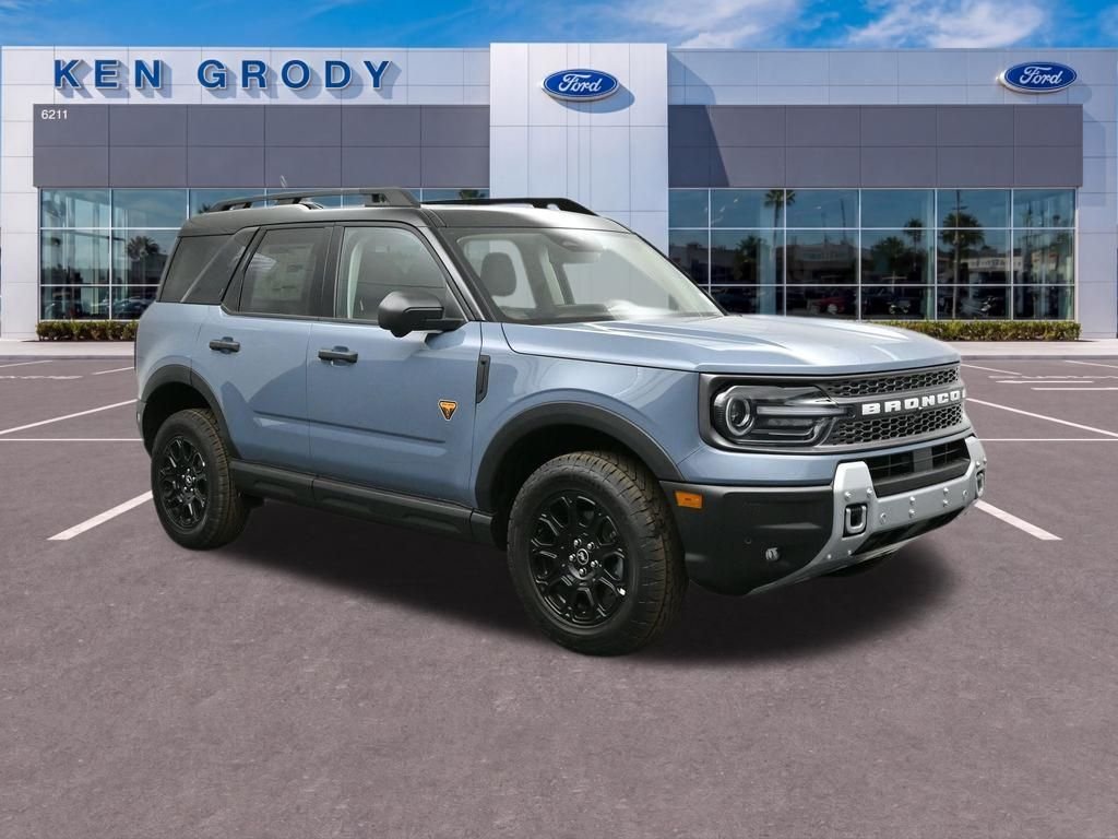 New 2025 Azure Gray Metallic Tri-Coat Ford Badlands image 1