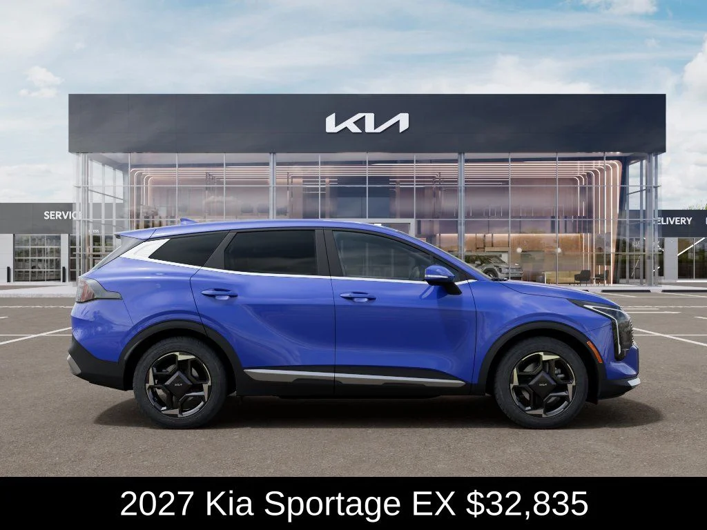 New 2027 Nebular Blue Kia EX image 8