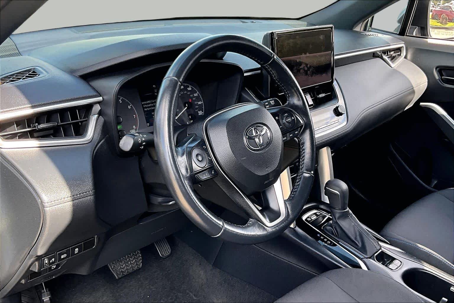 Used 2023 Celestite Toyota Hybrid SE image 16