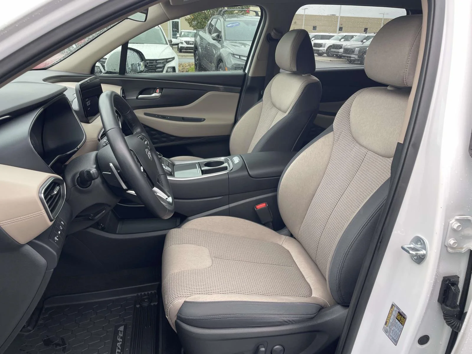 Certified Used 2023 Serenity White Pearl Hyundai SEL image 8
