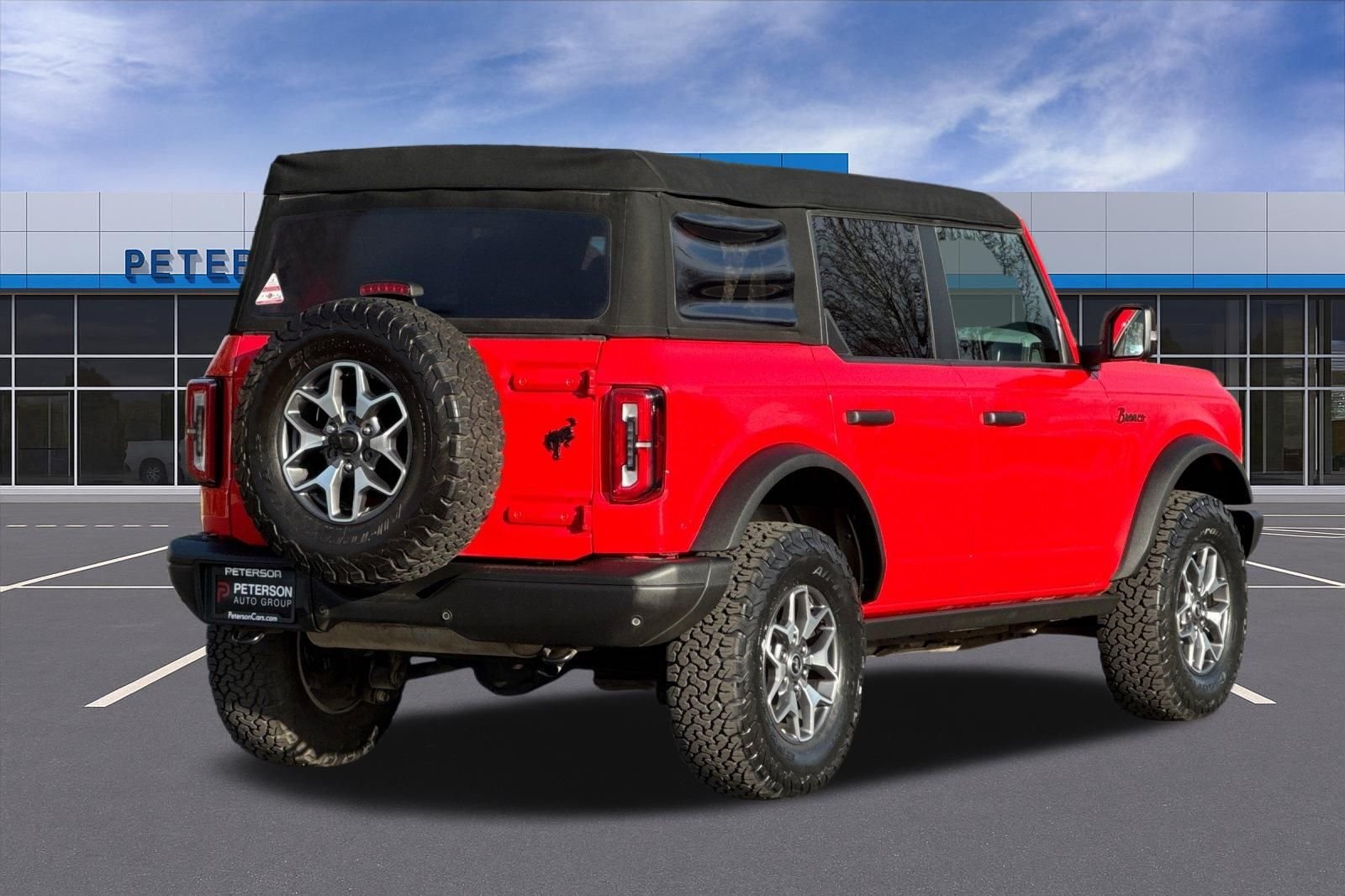Used 2023 Red Ford Badlands image 4