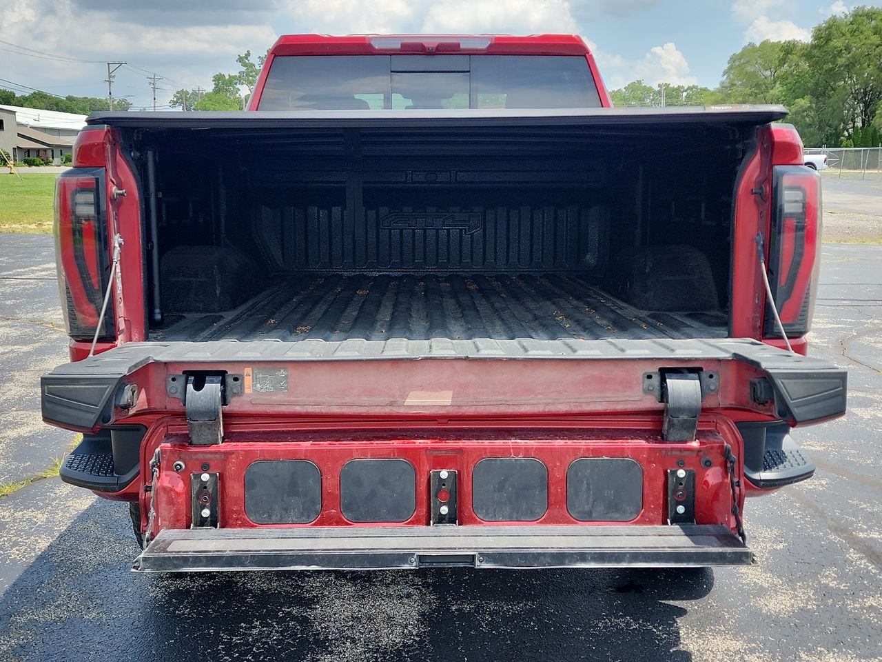 Used 2024 Volcanic Red Tintcoat GMC AT4 image 22