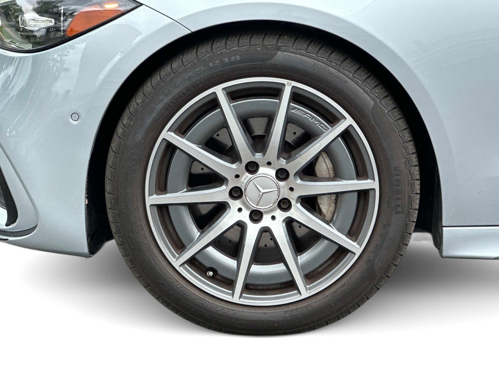 Certified Used 2024 Cirrus Silver Metallic Mercedes-Benz AMG® C 43 image 8